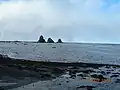 "Three Brothers" rocks in Alexandrovsk-Sakhalinsky