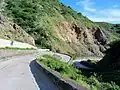A portion of The Road between The Bottom and Fort Bay
