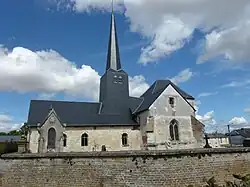 The church in Écly