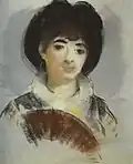 Édouard Manet: Bildnis der Gräfin Iza Albazzi Solomon R. Guggenheim Museum, New York City