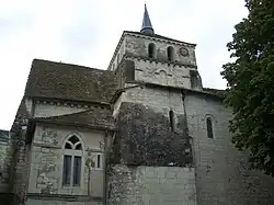 The church of Our Lady, in Coussay-les-Bois