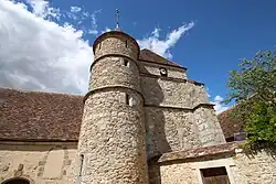 The church of Saint-Eutrope, in Orcemont