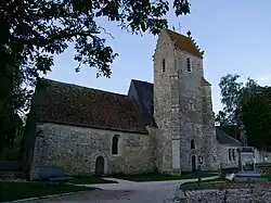 The church of Saint-Germain-de-Paris, in Sceaux-sur-Huisne