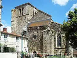 The church of Saint-Hilaire, in Mouilleron-en-Pareds