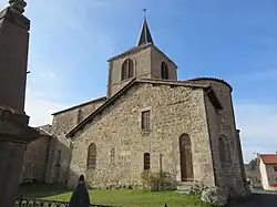 The church in La Chaulme