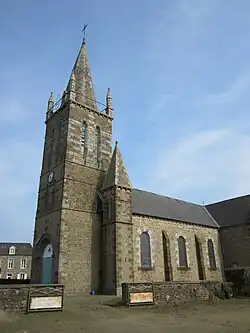 The church of Saint-Léonard