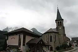 The church of Saint-Maurice, in Serraval