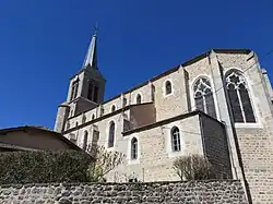 Church of Sauvessanges in 2017
