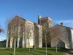 The church in La Vallée