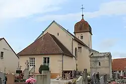 The church in Villers-les-Bois