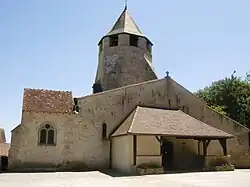 The church in Louchy-Montfand