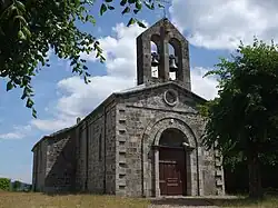 The church in Saint-Barthélemy-le-Meil