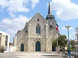 The church in Saint-Hilaire-de-Riez