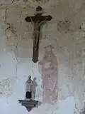 Fresco, chapel of Saint Martin de Villenglose circa 13th century