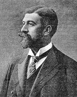 Baron Étienne van Zuylen van Nyevelt, the first president of ACF from 1895 to 1922 (picture in 1895)