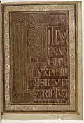 Incipit of Mark