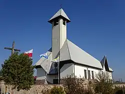 Blessed Virgin Mary of Częstochowa church in Ławsk