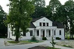 Old manor house in Łaziska