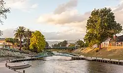 The Ōpaoa River running through Islington