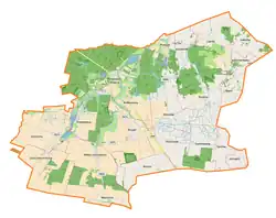 Location of Gmina Żmudź