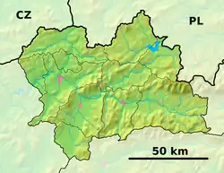 Rajec is located in Žilina Region