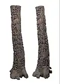 Dreams and Thought, c.1965, wood, 295&nbsp;cm (116&nbsp;in) tall, MNMA