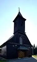 View of the church