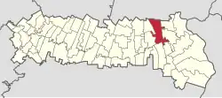 Location in Ialomița County