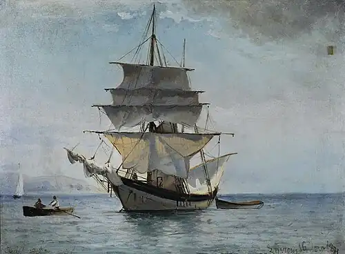 Ships at Spetses