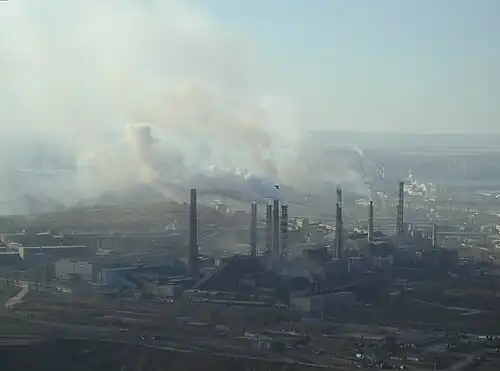 Magnitogorsk steel production facility