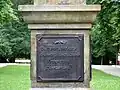Pedestal decoration