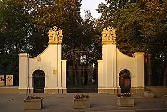 Palace gate