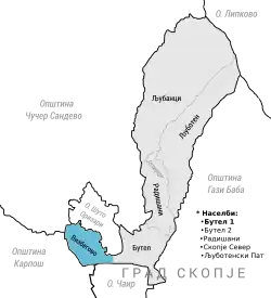 Location in Butel Municipality