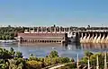 Dnieper Hydroelectric Station (dam and power station)