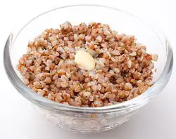 Grechka of Russia, Ukraine and Belarus, known as kasza gryczana (buckwheat kasha) in Poland