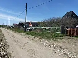 there are houses