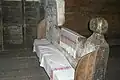 Wooden pew
