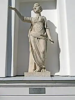 Statue of Leto in the Yelagin Palace, St. Petersburg
