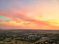 Sunset in Luhansk