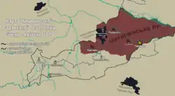Location of Chyhyryn Soviet Republic