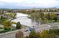 The embankment of the Inhul River. Kropyvnytskyi