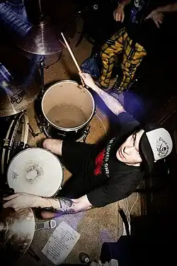 Drummer Lukáš Vincour, 2011