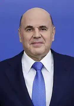 Russian Federation Mikhail Mishustin Prime Minister of Russia