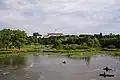 Horyn River in the city