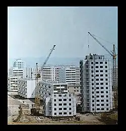 Construction of Ugsarmal bairs in 1974