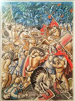 Illustration for the "Tale of Igor's Campaign"