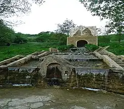 A memorial monument to the highlanders who died in the battle was erected in the Aya-kaka gorge near the village of Ayalakab.