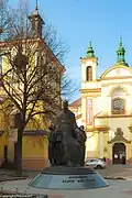 Monument to Sheptytsky in Ivano-Frankivsk