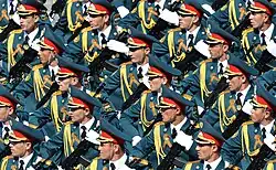 Contingent from the Tajik National Army