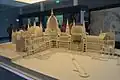 Model inside the building